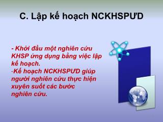 c l p k ho ch nckhsp d