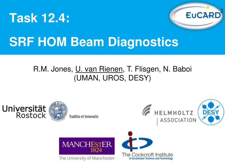 task 12 4 srf hom beam diagnostics
