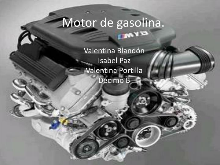 motor de gasolina