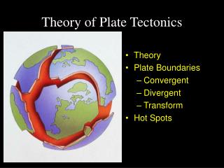 Theory of Plate Tectonics