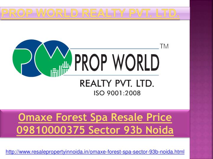 prop world realty pvt ltd