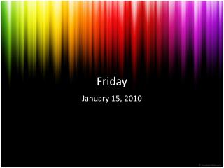 friday