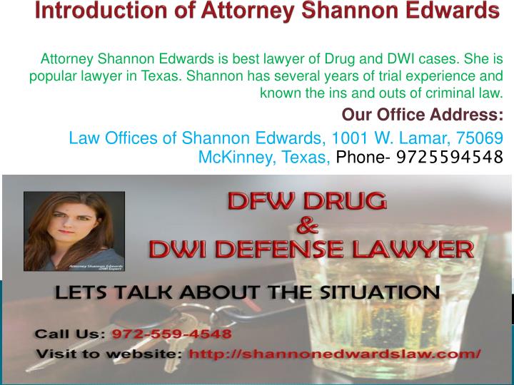 introduction of attorney shannon edwards