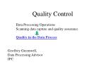 Quality Control - slide 1