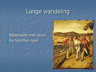 lange wandeling