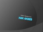 Hak akses - slide 1