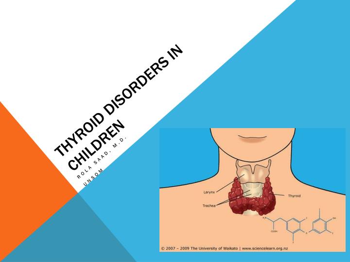 thyroid disorders in children