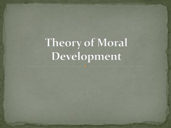 theory of moral development