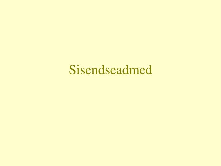 sisendseadmed