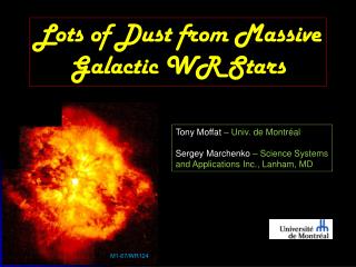 Lots of Dust from Massive Galactic WR Stars