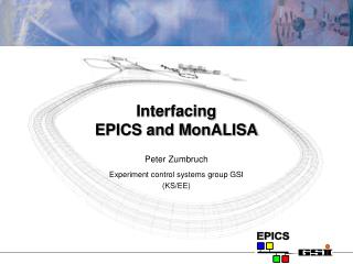 Interfacing EPICS and MonALISA