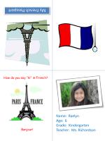My French Passport - slide 1