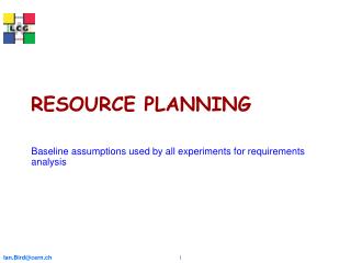 Resource planning