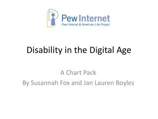 Disability in the Digital Age