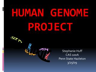 Human genome project