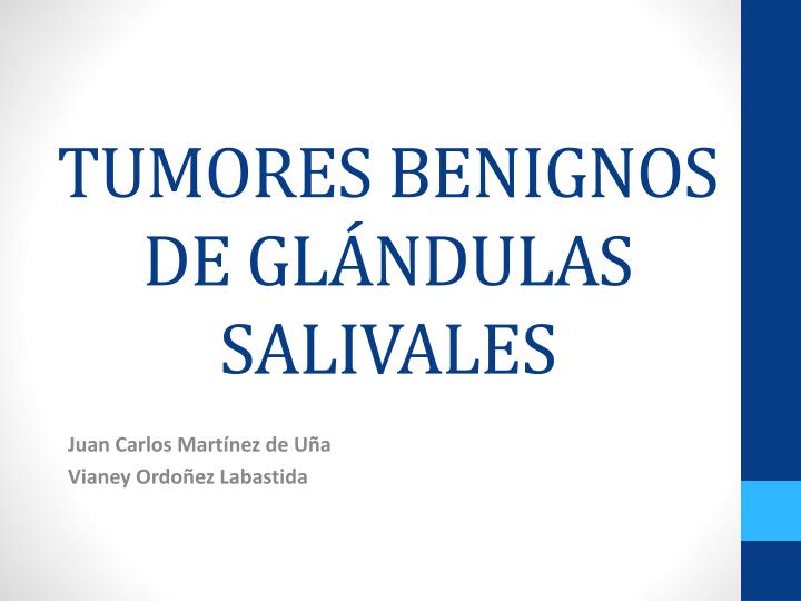 tumores benignos de gl ndulas salivales