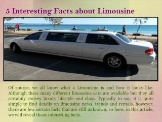 5 Interesting Facts about Limousine