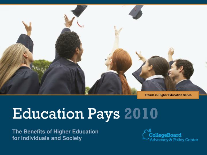 education pays 2010