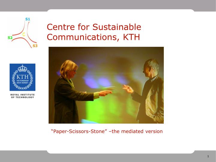 centre for sustainable communications kth