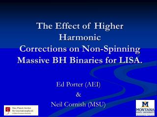 The Effect of Higher Harmonic Corrections on Non-Spinning Massive BH Binaries for LISA.