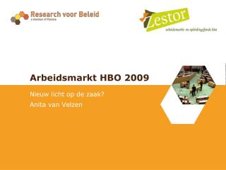 arbeidsmarkt hbo 2009