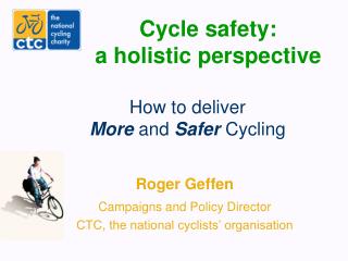 Cycle safety: a holistic perspective