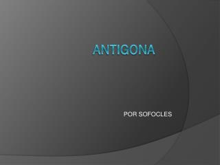 por sofocles