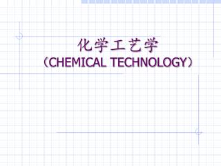 chemical technology