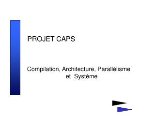 projet caps