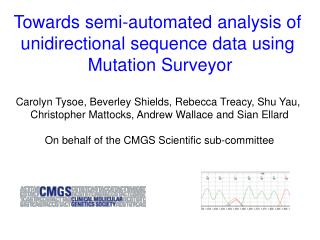 Towards semi-automated analysis of unidirectional sequence data using Mutation Surveyor