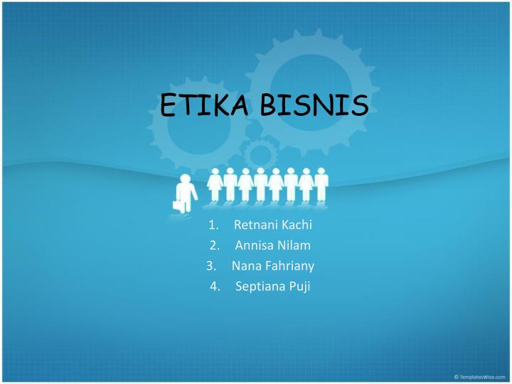 etika bisnis