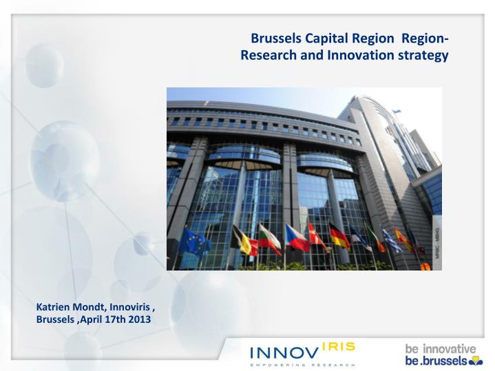 brussels capital region region r esearch and innovation strategy