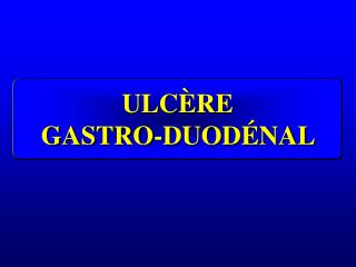 ulc re gastro duod nal