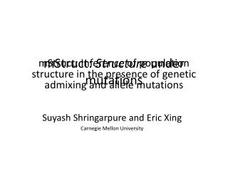 mStruct: Structure under mutations