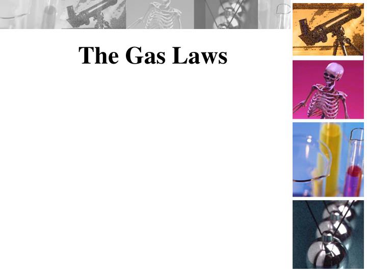 the gas laws