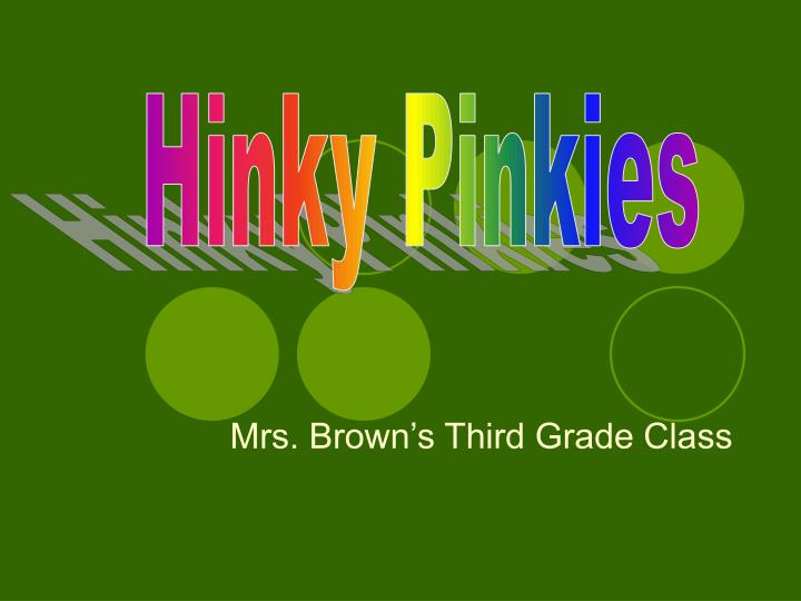 mrs brown s third grade class