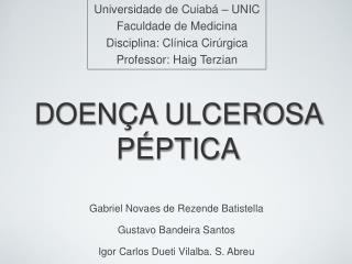 doen a ulcerosa p ptica