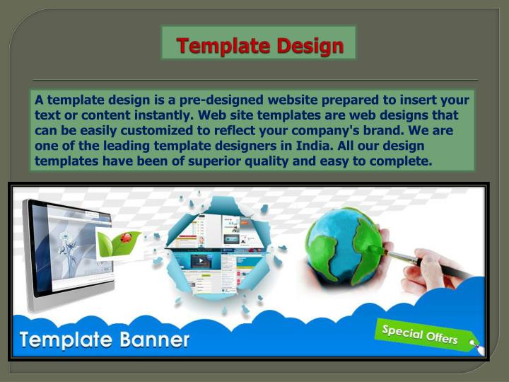 template design