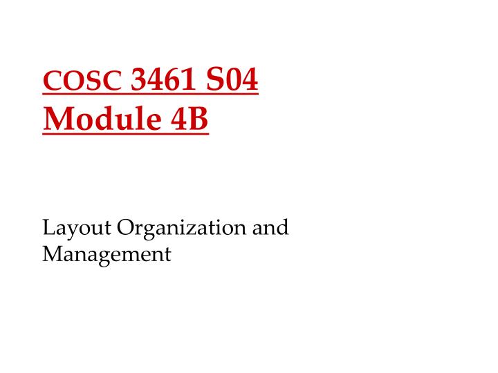 cosc 3461 s04 module 4b