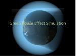 Green house Effect Simulation - slide 1