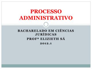 processo administrativo