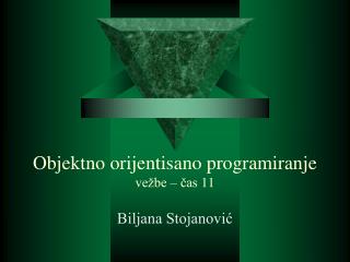 objektno orijentisano programiranje ve be as 11