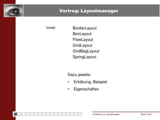 vortrag layoutmanager