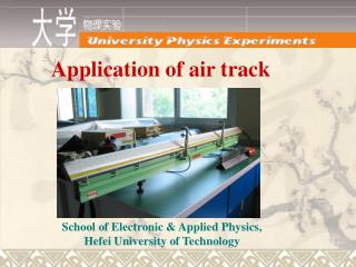 Application of air track