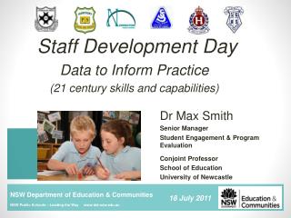 Staff Development Day Data to Inform Practice (21 century skills and capabilities)