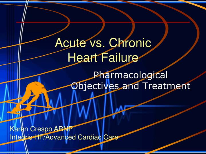 acute vs chronic heart failure