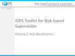 IOPS Toolkit for Risk-based Supervision - slide 1