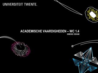 academische vaardigheden wc 1 4