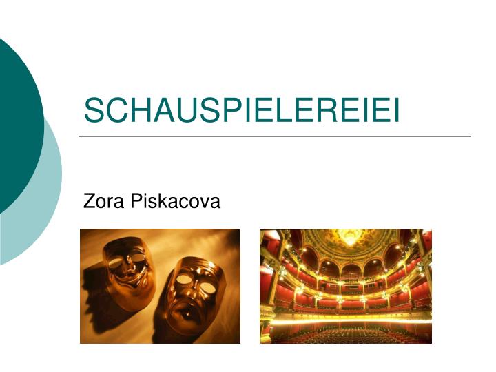 schauspielereiei