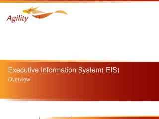 Executive Information System( EIS)
